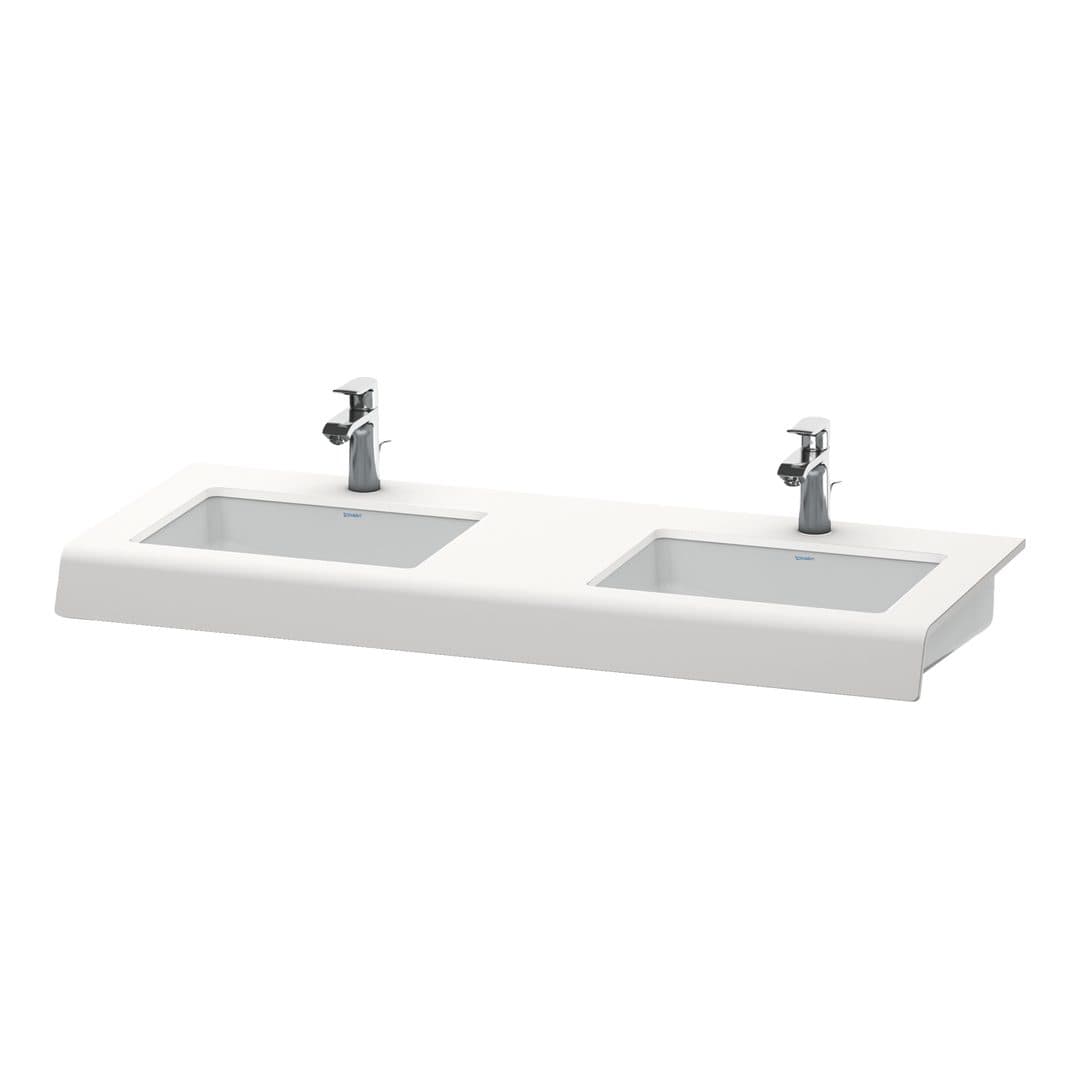 Duravit DuraStyle – Πάγκος Νιπτήρα – 800 mm, 800 x 550 x 100 mm, μοντέλο DS829C – White High Gloss, Decor (DS829C02222)