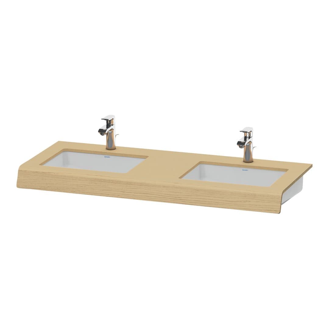 Duravit DuraStyle – Πάγκος Νιπτήρα – 800 mm, 800 x 550 x 100 mm, μοντέλο DS829C – Natural oak, Decor (DS829C03030)