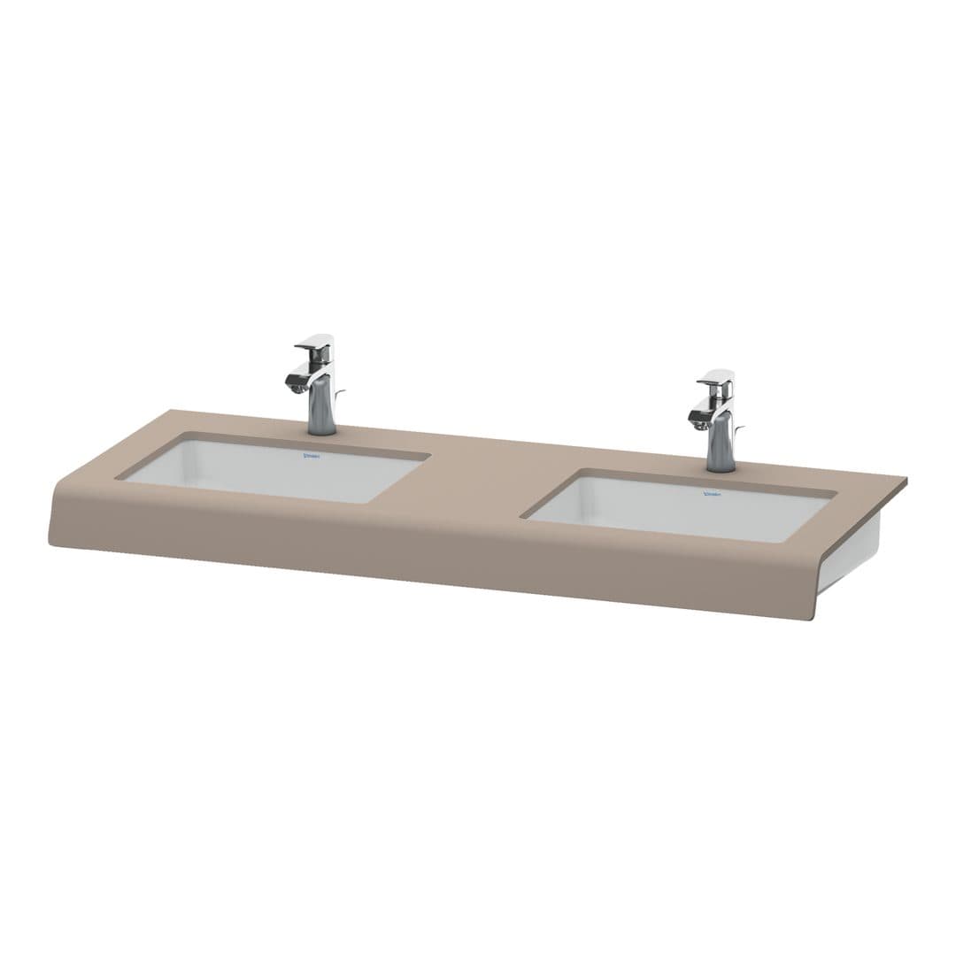 Duravit DuraStyle – Πάγκος Νιπτήρα – 800 mm, 800 x 550 x 100 mm, μοντέλο DS829C – Basalte Matt, Decor (DS829C04343)
