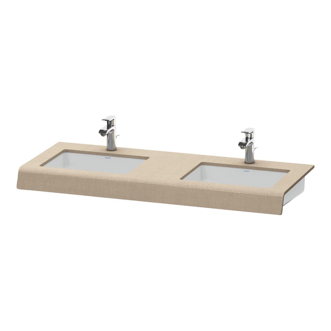 Duravit DuraStyle – Πάγκος Νιπτήρα – 800 mm, 800 x 550 x 100 mm, μοντέλο DS829C – Linen Matt, Decor (DS829C07575)
