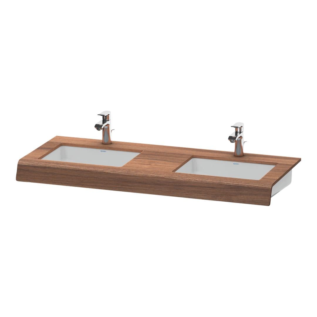 Duravit DuraStyle – Πάγκος Νιπτήρα – 800 mm, 800 x 550 x 100 mm, μοντέλο DS829C – Walnut Matt, Decor (DS829C07979)