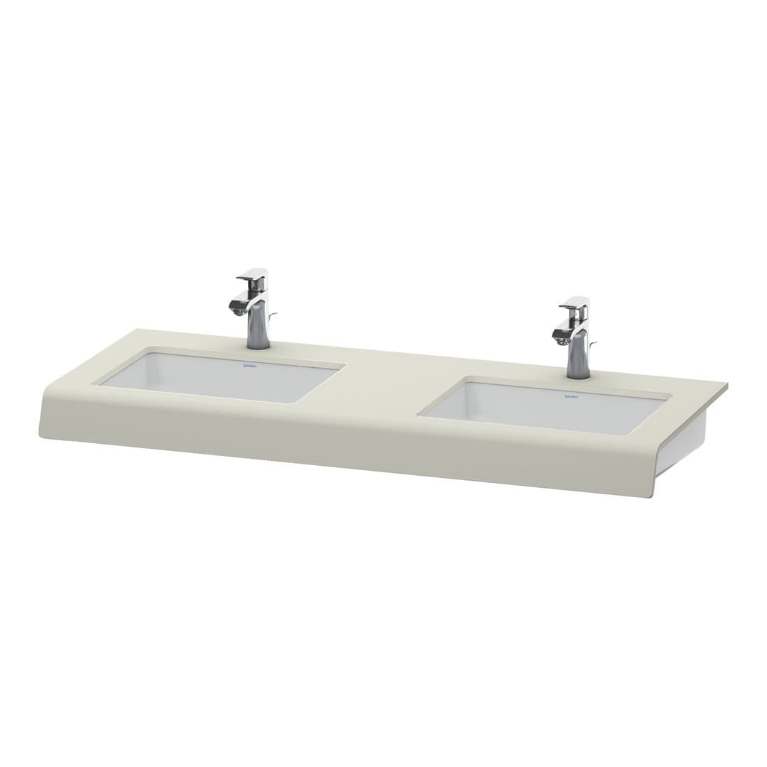 Duravit DuraStyle – Πάγκος Νιπτήρα – 800 mm, 800 x 550 x 100 mm, μοντέλο DS829C – Taupe Matt, Decor (DS829C09191)