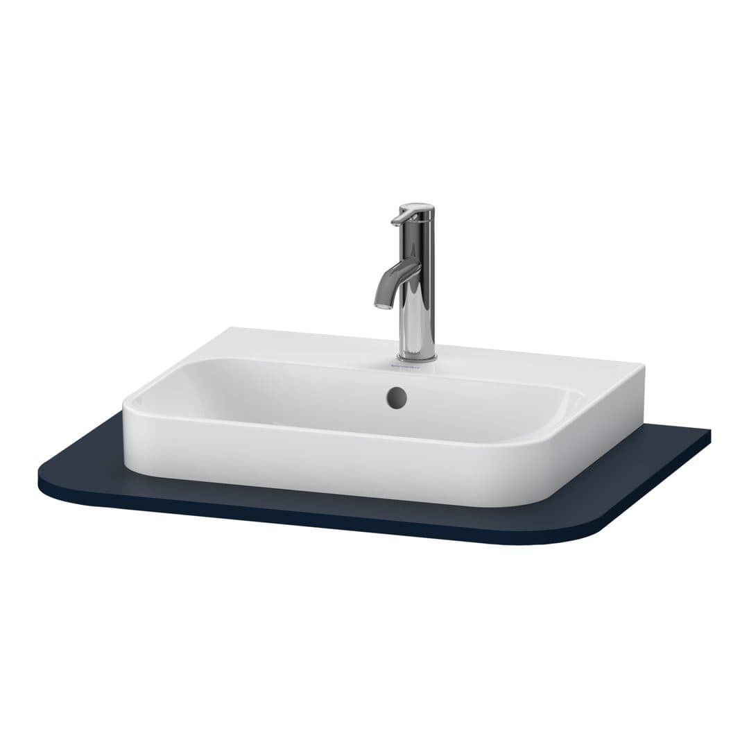 Duravit Happy D.2 – Πάγκος Νιπτήρα – 650 mm, νιπτήρας κέντρο – Night blue Satin Matt, Lacquer (HP031B09898)