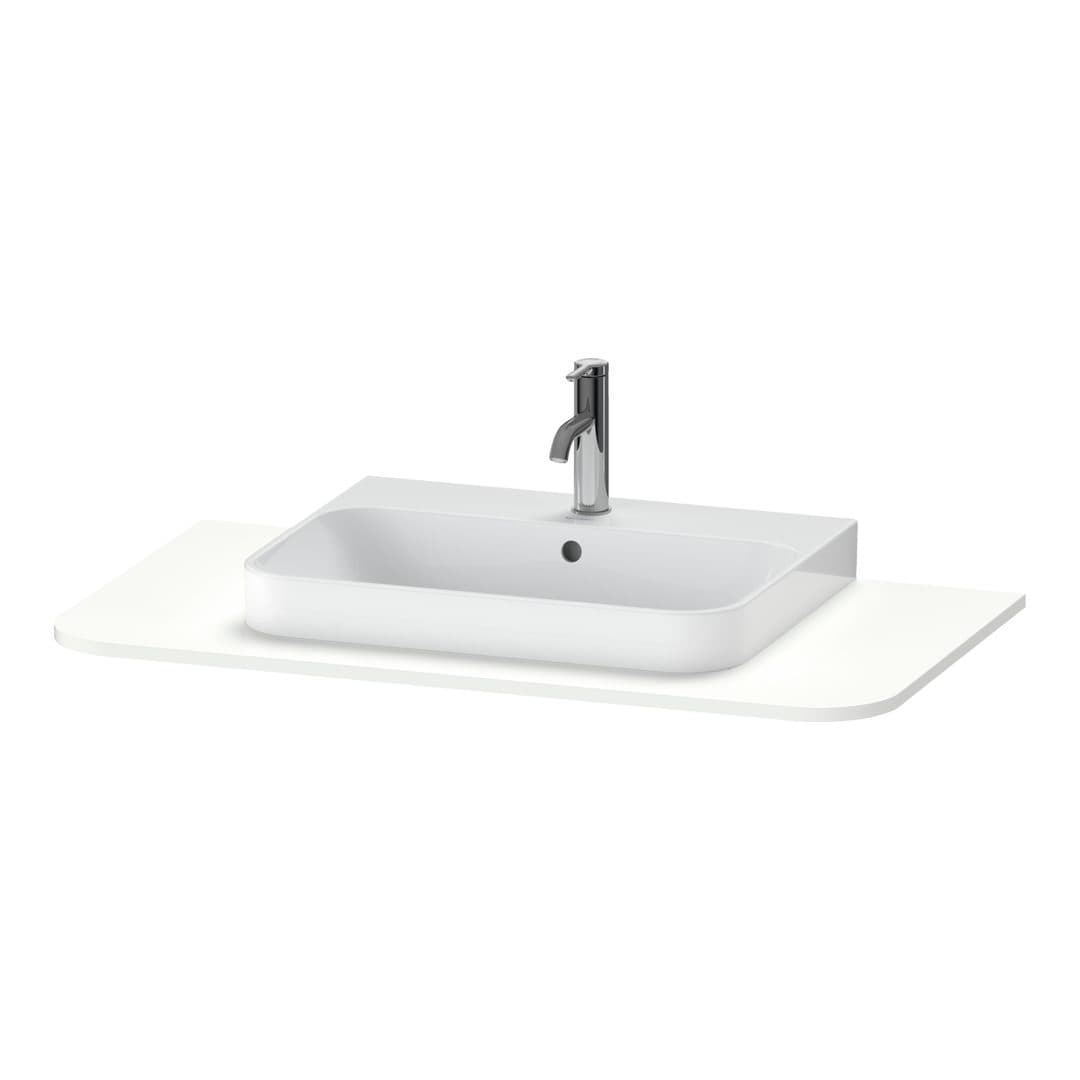 Duravit Happy D.2 – Πάγκος Νιπτήρα – 1000 mm, νιπτήρας κέντρο – White Satin Matt, Lacquer (HP031E03636)