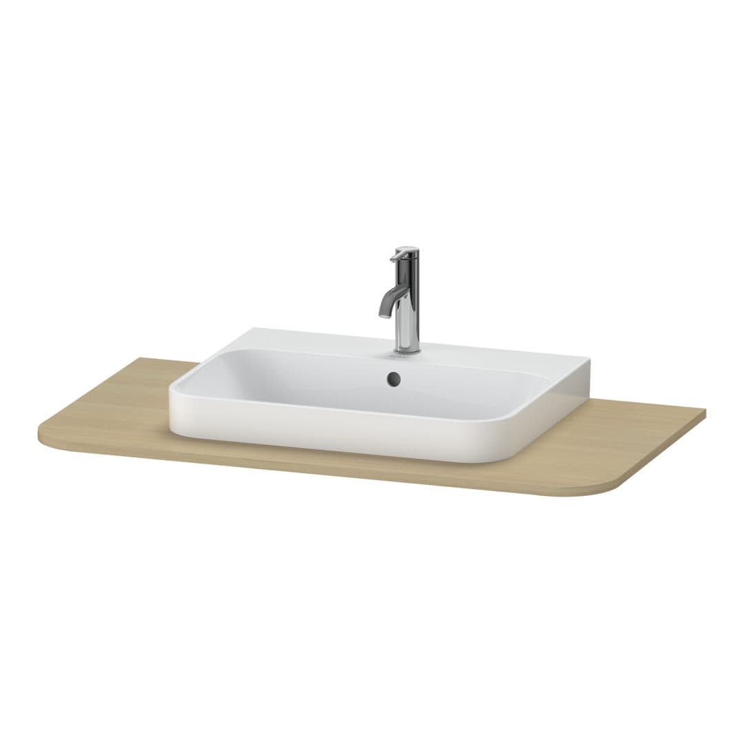 Duravit Happy D.2 – Πάγκος Νιπτήρα – 1000 mm, νιπτήρας κέντρο – Mediterranean oak Matt, Real wood veneer (HP031E07171)