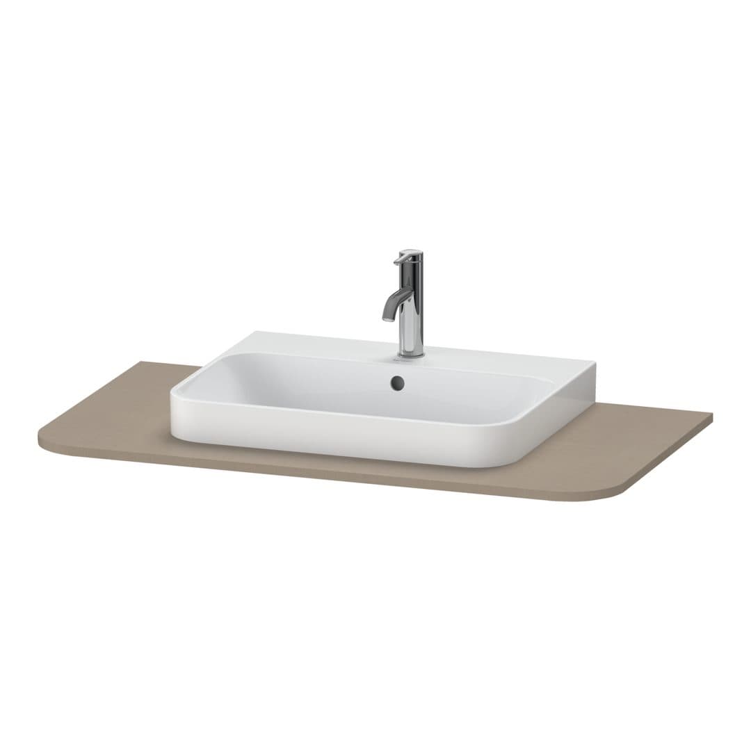 Duravit Happy D.2 – Πάγκος Νιπτήρα – 1000 mm, νιπτήρας κέντρο – Linen Matt, Decor (HP031E07575)