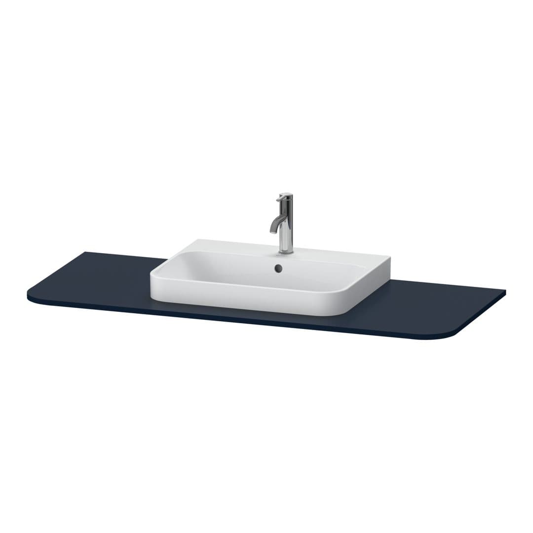 Duravit Happy D.2 – Πάγκος Νιπτήρα – 1300 mm, νιπτήρας κέντρο – Night blue Satin Matt, Lacquer (HP031KM9898)