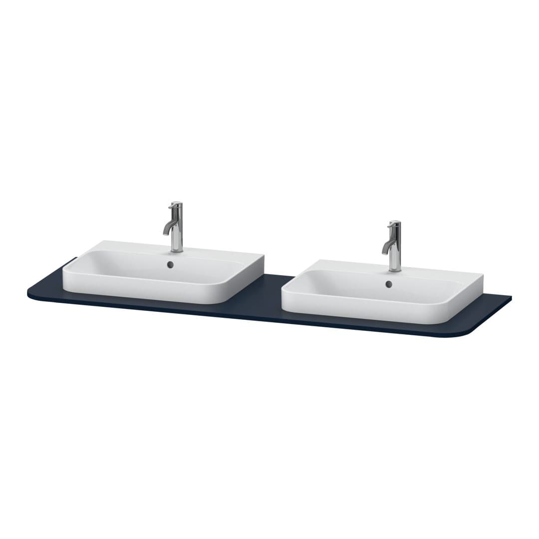 Duravit Happy D.2 – Πάγκος Νιπτήρα – 1600 mm – Night blue Satin Matt, Lacquer (HP032HB9898)