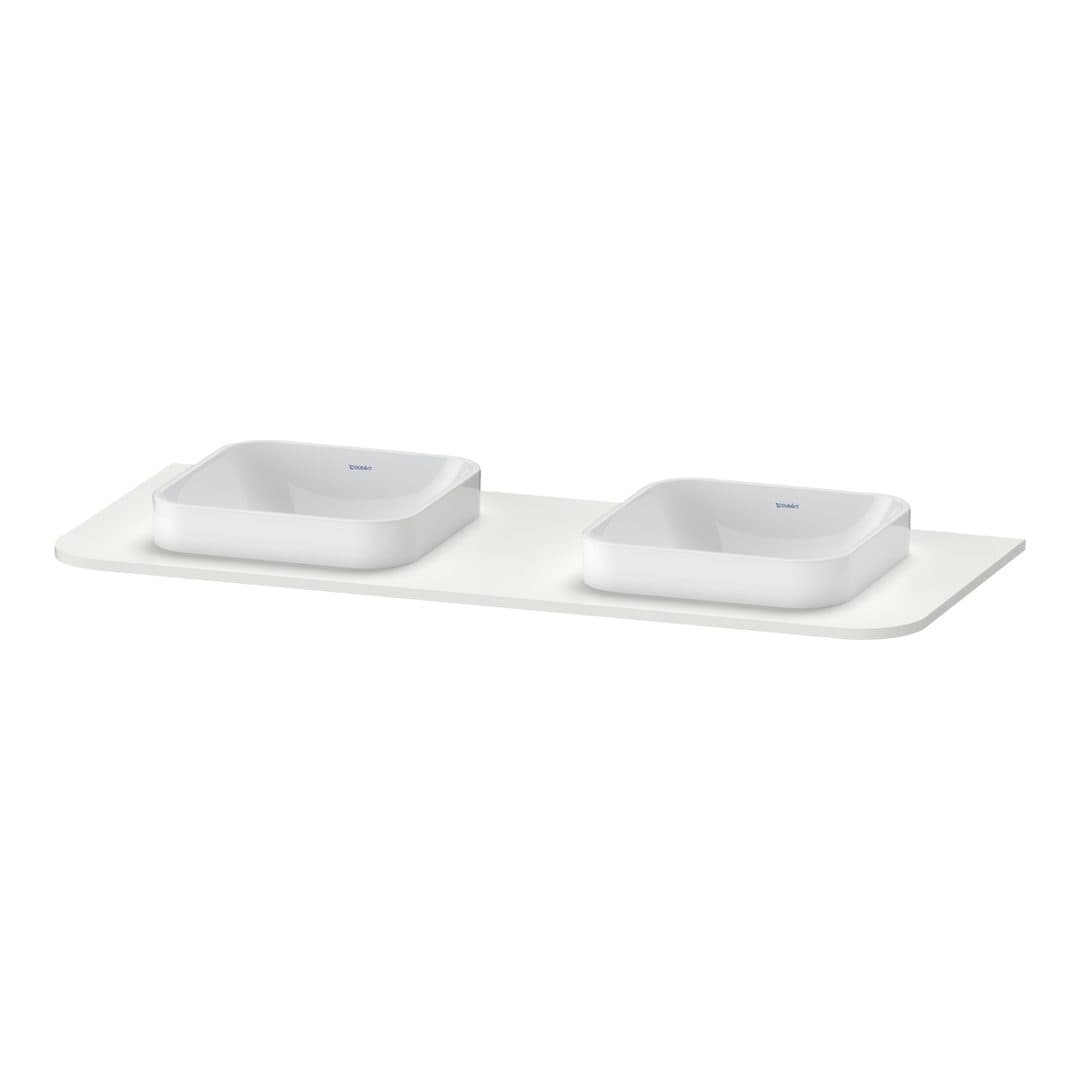 Duravit Happy D.2 – Πάγκος Νιπτήρα – 1300 mm – Nordic white Satin Matt, Lacquer (HP032KB3939)