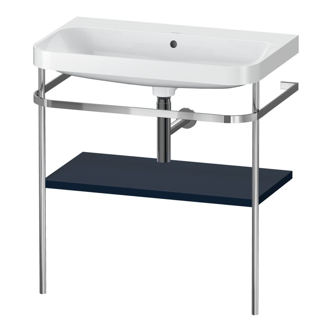 Duravit Happy D.2 – Βάση Νιπτήρα – 775 mm, με νιπτήρα, νιπτήρας κέντρο, έκδοση N – Night blue Satin Matt, Lacquer (HP4837N9898)