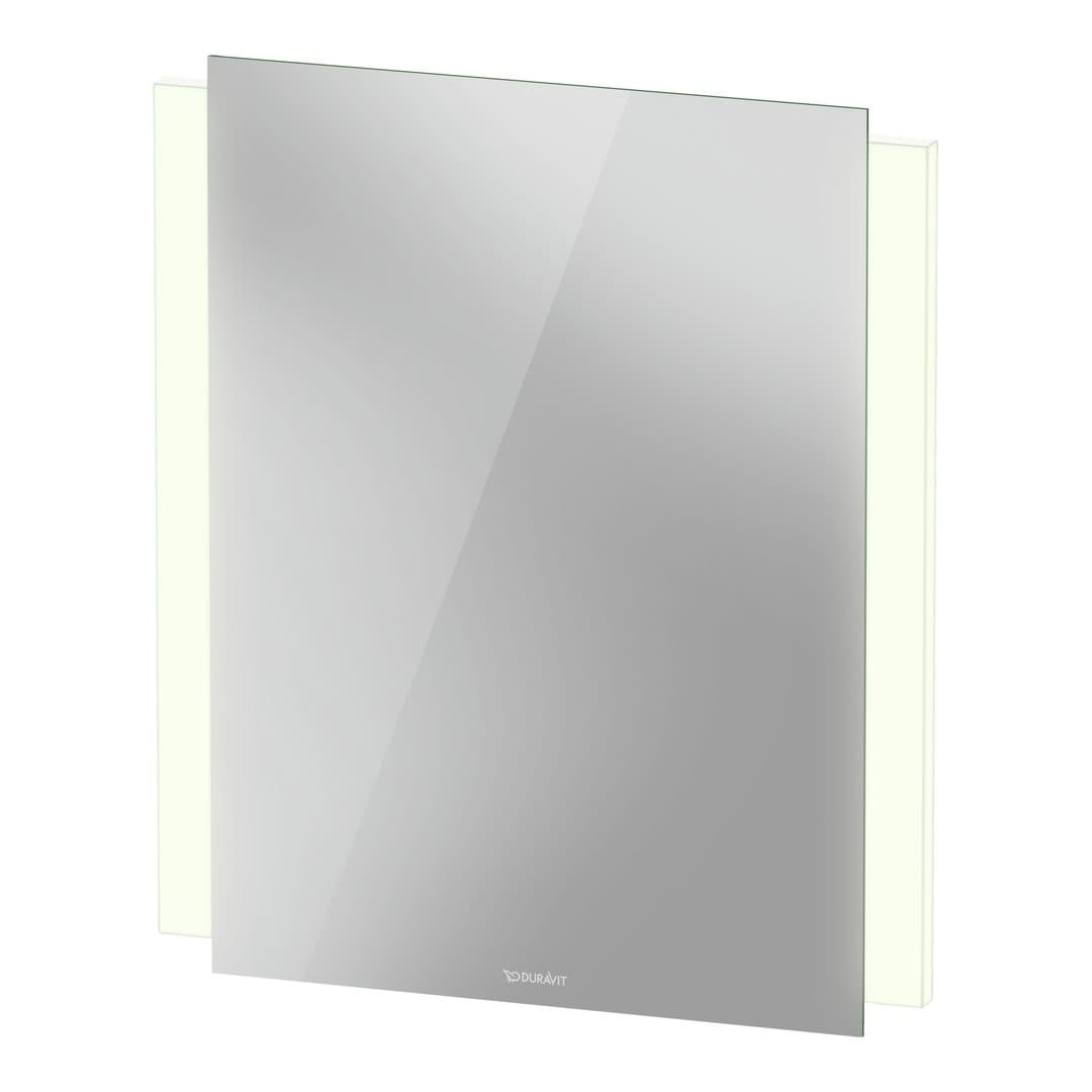 Duravit Ketho.2 – Καθρέπτης Μπάνιου – 600×700 mm, με φωτισμό LED – White Matt (K27071000000000)