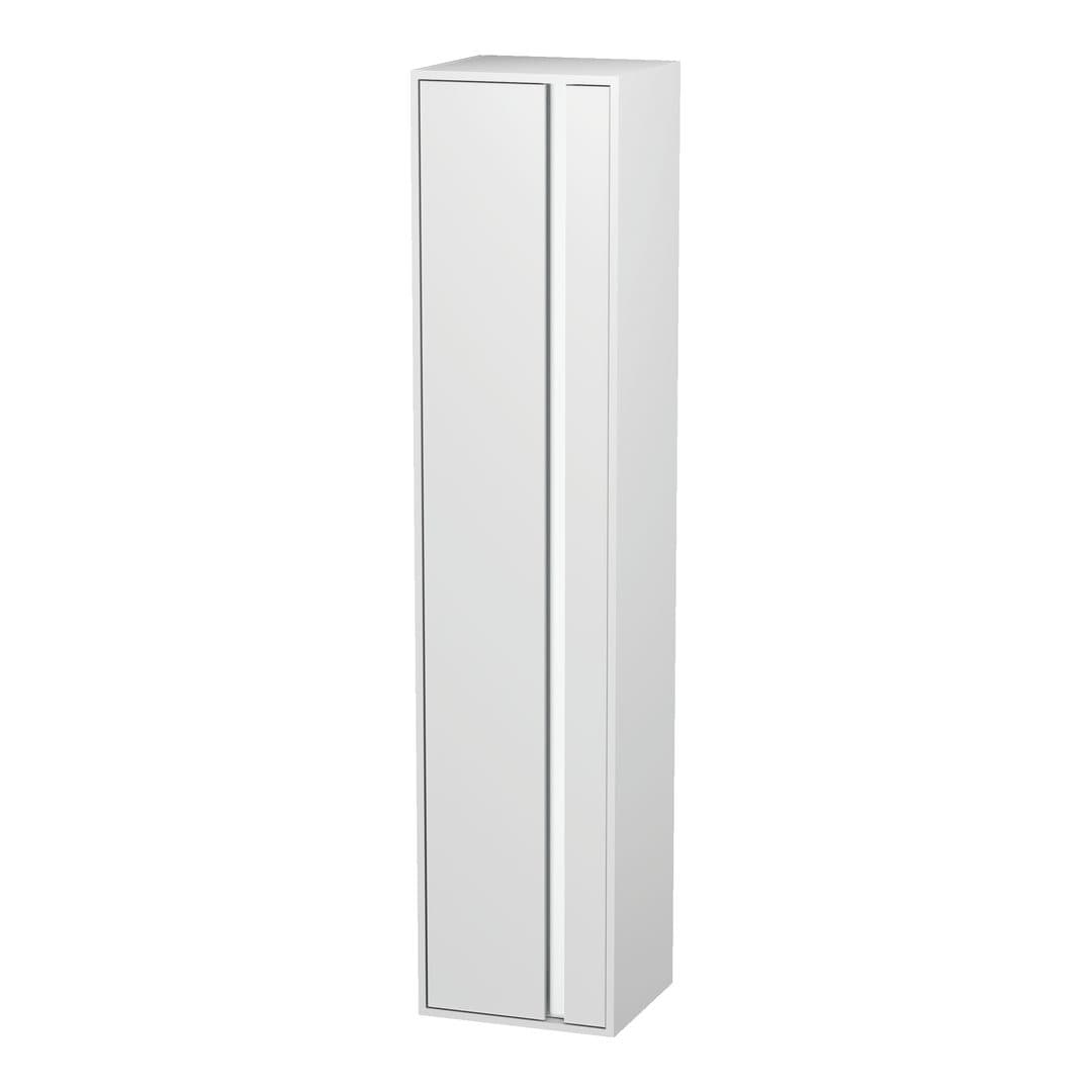 Duravit Ketho – Κολόνα Μπάνιου – 400 mm, 1 πόρτα, αριστερή – White Matt, Decor (KT1255L1818)