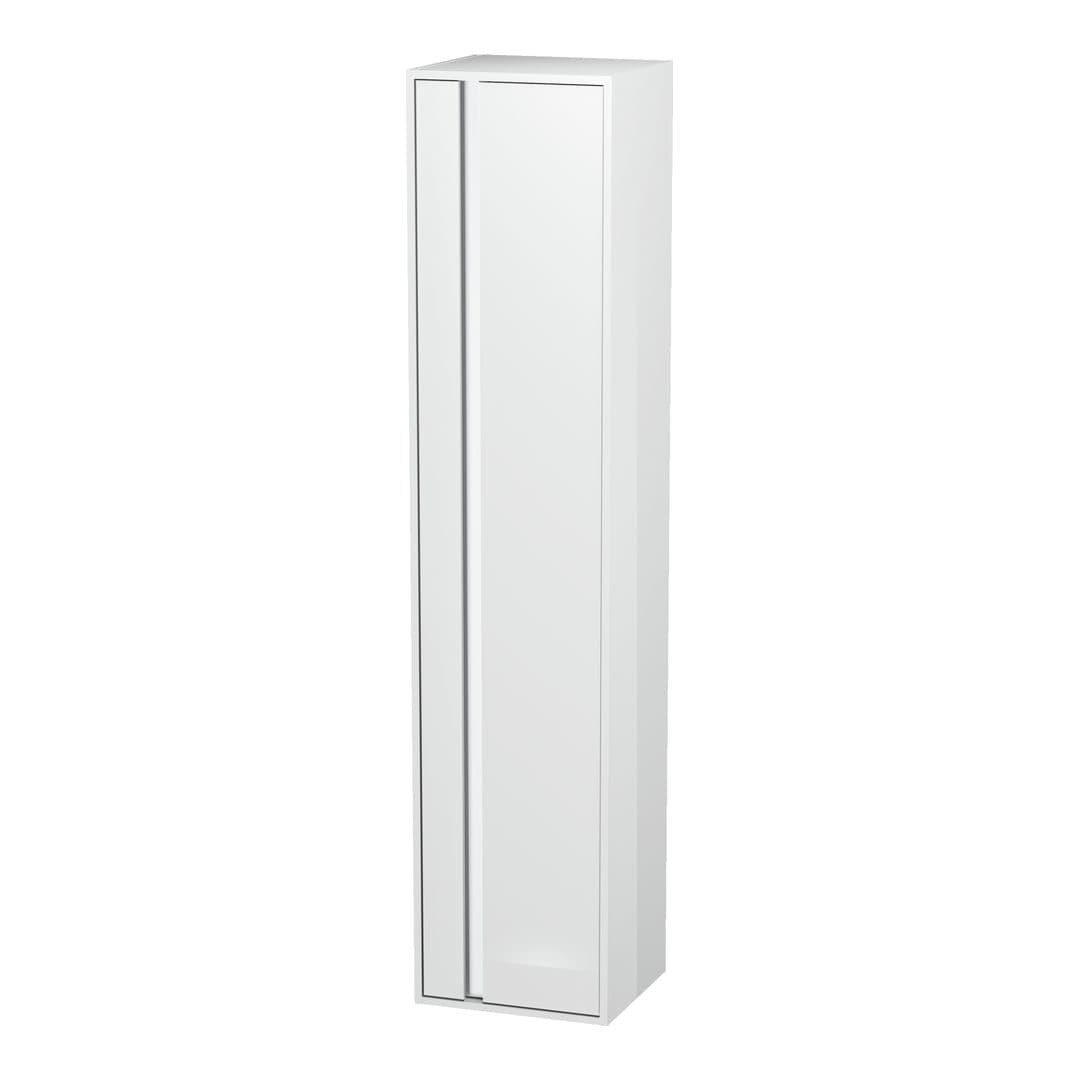 Duravit Ketho – Κολόνα Μπάνιου – 400 mm, 1 πόρτα, δεξιά – White High Gloss, Decor (KT1255R2222)