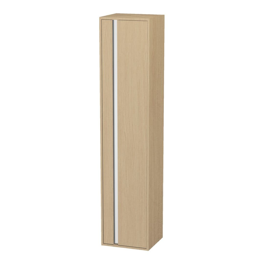 Duravit Ketho – Κολόνα Μπάνιου – 400 mm, 1 πόρτα, δεξιά – Natural oak, Decor (KT1255R3030)