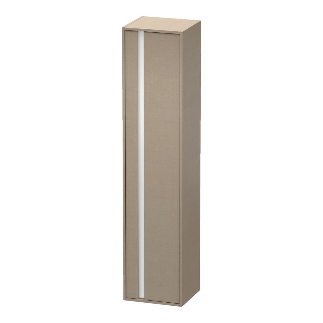 Duravit Ketho – Κολόνα Μπάνιου – 400 mm, 1 πόρτα, δεξιά – Linen Matt, Decor (KT1255R7575)