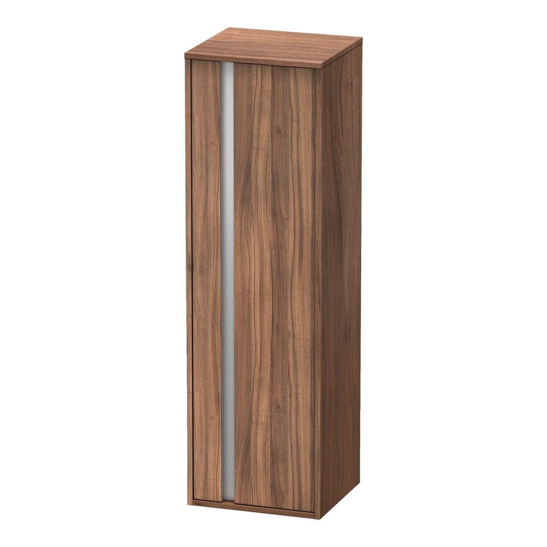 Duravit Ketho – Κολόνα Μπάνιου – 400 mm, μεσαία, 1 πόρτα, δεξιά – Walnut Matt, Decor (KT1257R7979)