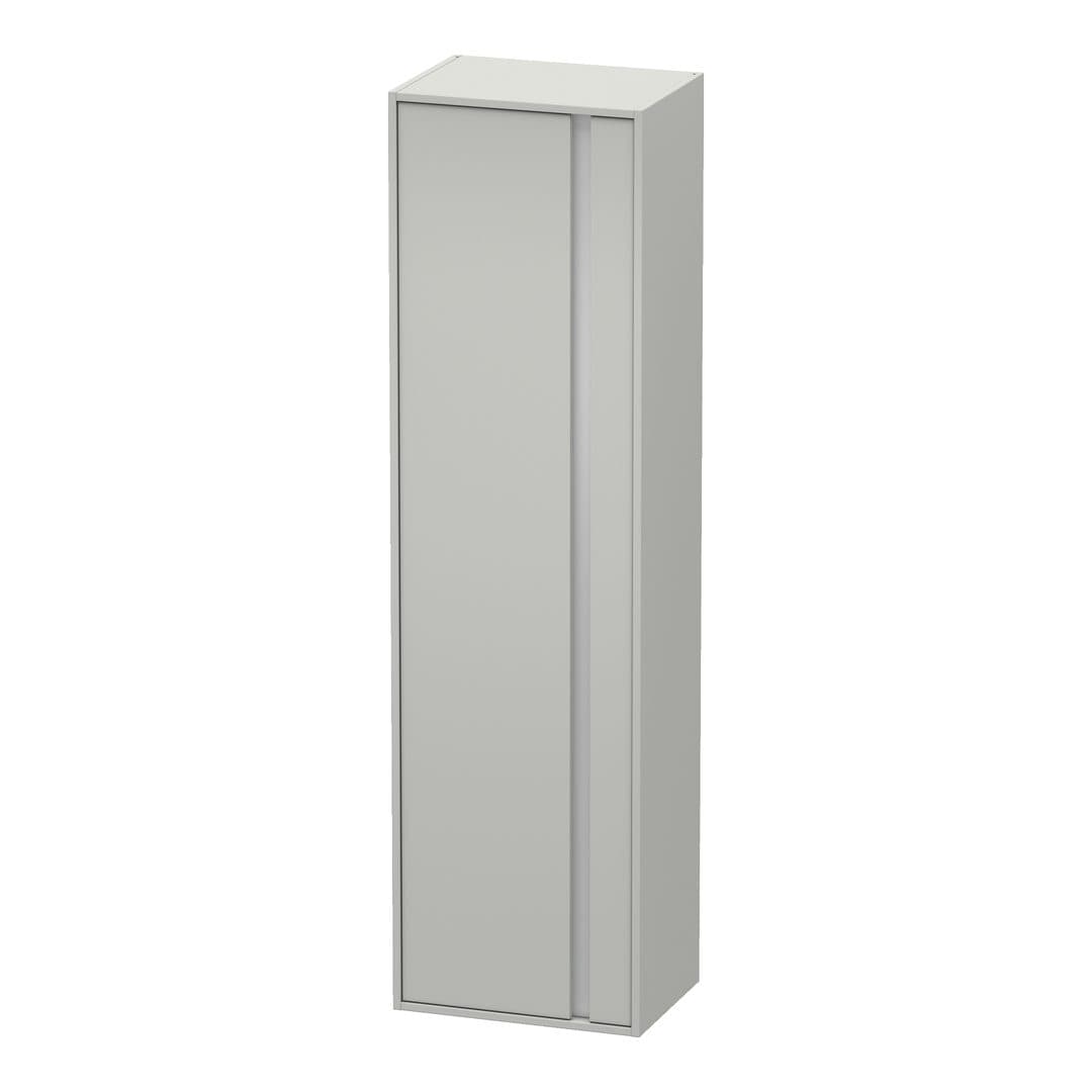 Duravit Ketho – Κολόνα Μπάνιου – 500 mm, 1 πόρτα, αριστερή – Concrete grey Matt, Decor (KT1265L0707)