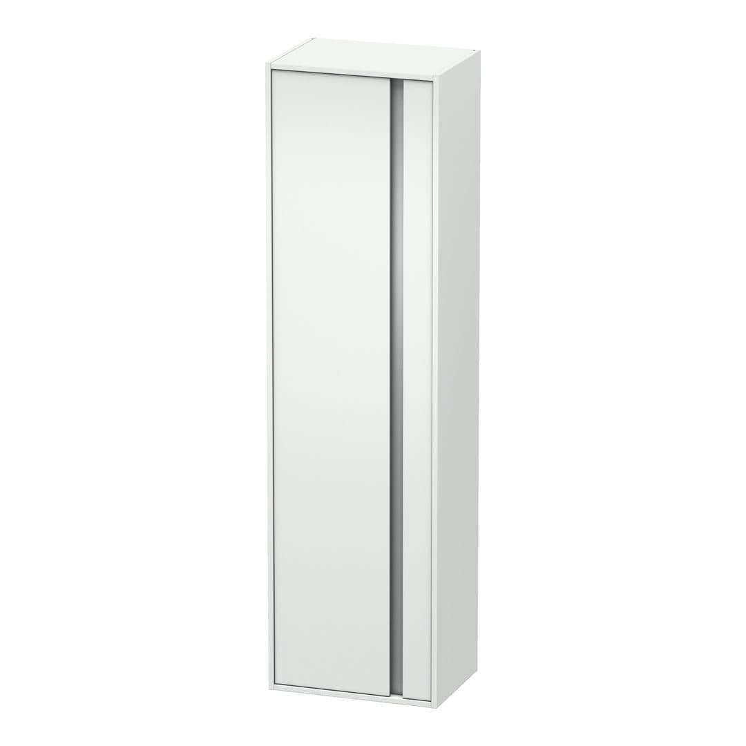 Duravit Ketho – Κολόνα Μπάνιου – 500 mm, 1 πόρτα, αριστερή – White Matt, Decor (KT1265L1818)
