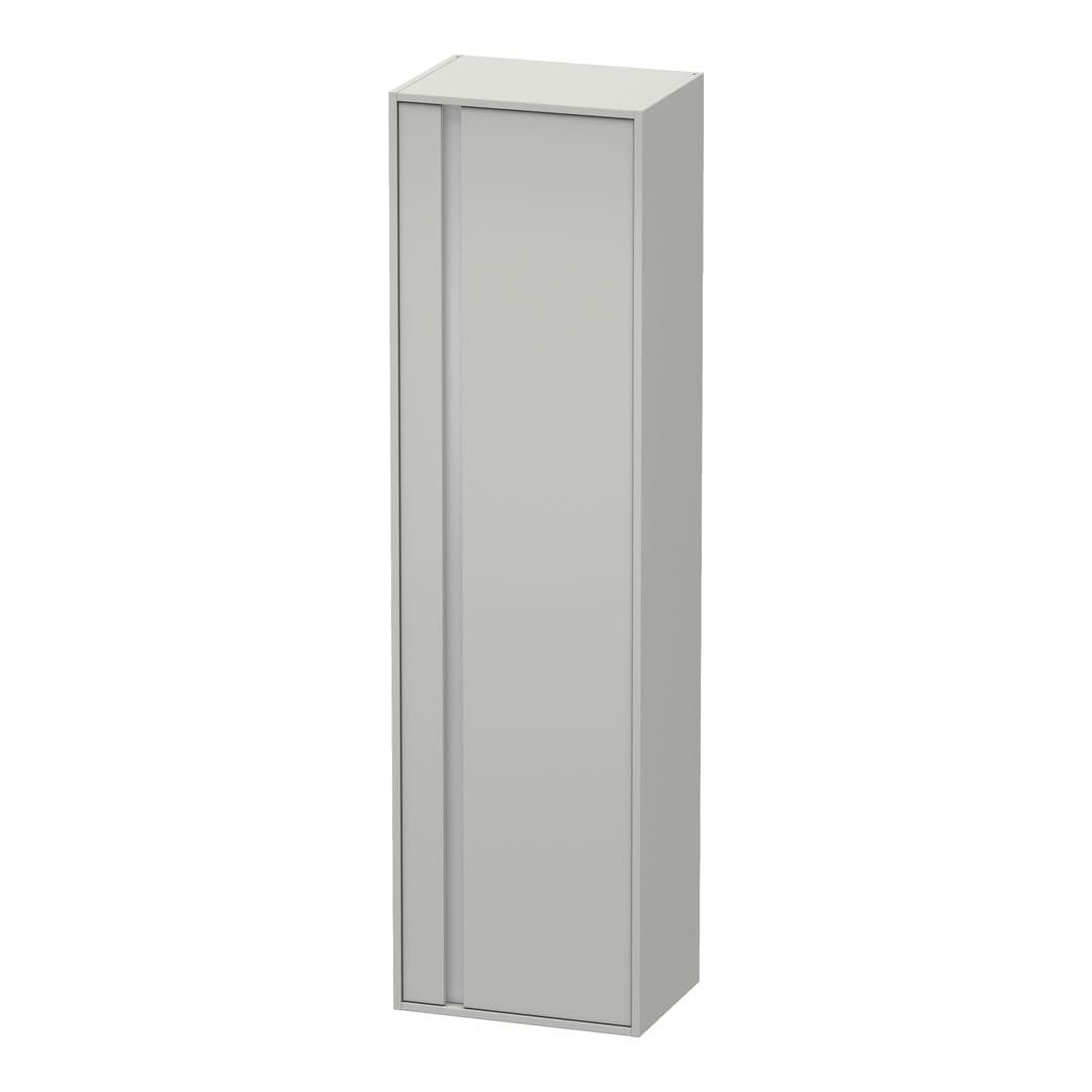 Duravit Ketho – Κολόνα Μπάνιου – 500 mm, 1 πόρτα, δεξιά – Concrete grey Matt, Decor (KT1265R0707)