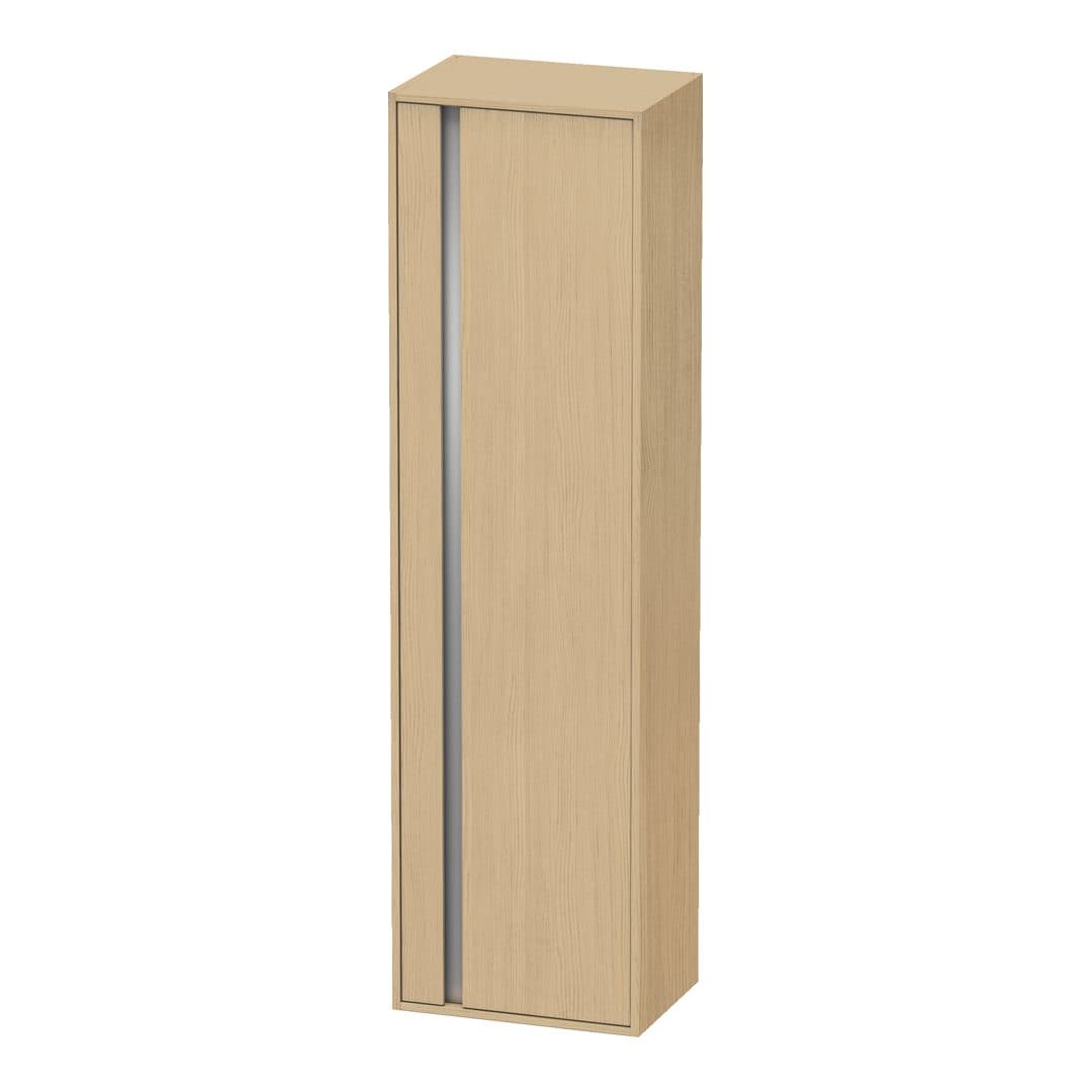 Duravit Ketho – Κολόνα Μπάνιου – 500 mm, 1 πόρτα, δεξιά – Natural oak, Decor (KT1265R3030)