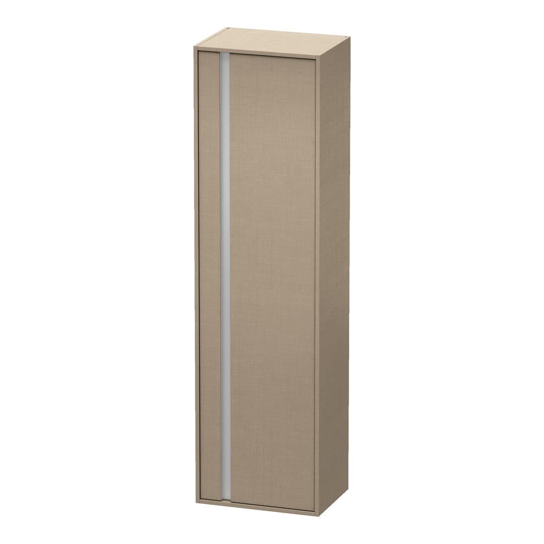 Duravit Ketho – Κολόνα Μπάνιου – 500 mm, 1 πόρτα, δεξιά – Linen Matt, Decor (KT1265R7575)