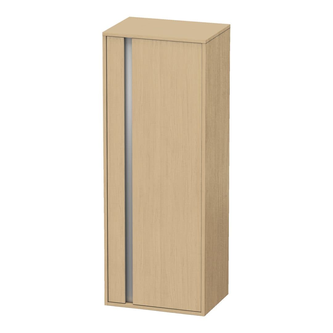 Duravit Ketho – Κολόνα Μπάνιου – 500 mm, μεσαία, 1 πόρτα, δεξιά, 500 x 360 x 1320 mm, Total number of shelves: 3 – Natural oak, Decor (KT1267R3030)