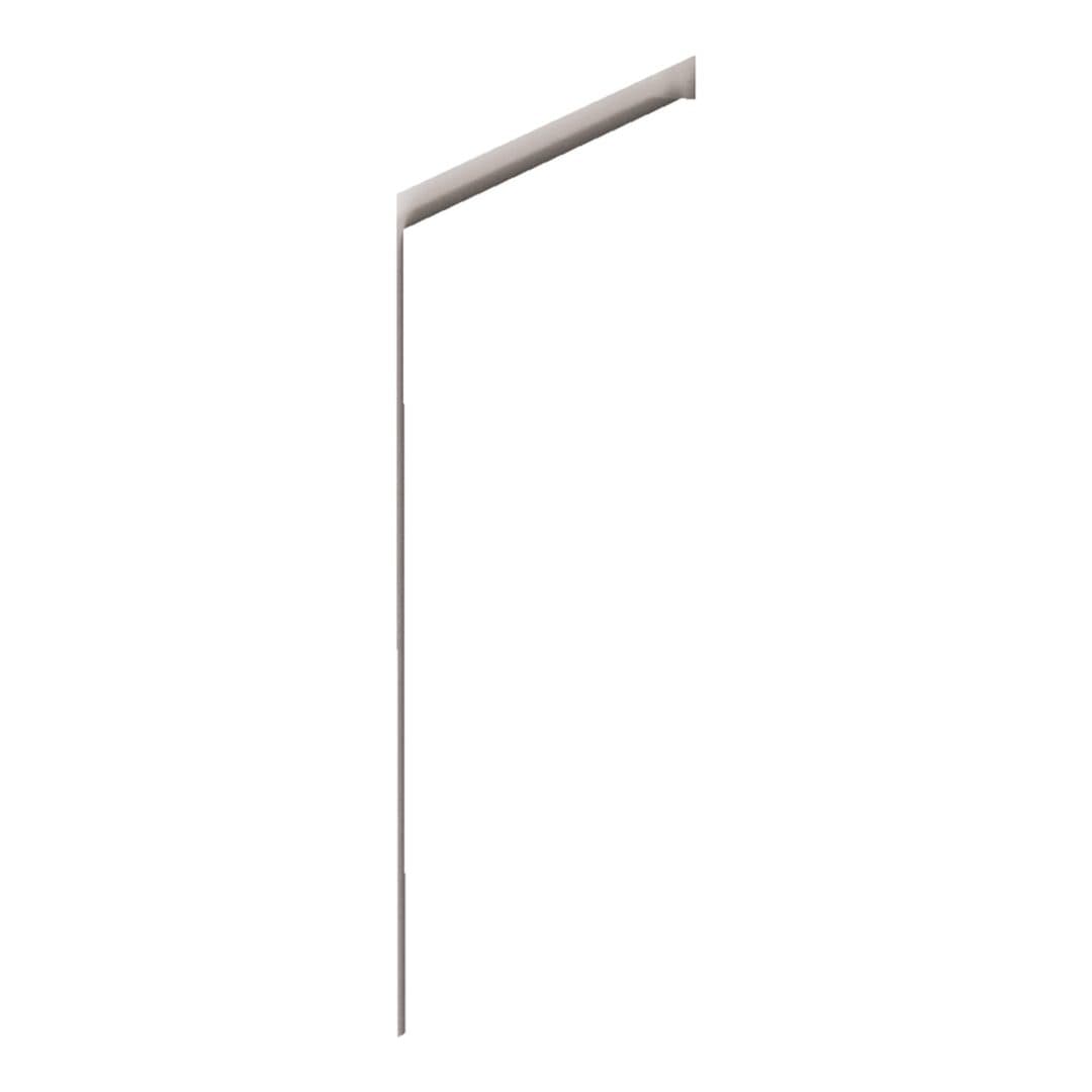 Duravit L-Cube – Κολόνα Μπάνιου – 700 mm, μεσαία, 2 πόρτες, 700 x 243 x 800 mm – White High Gloss, Decor (LC116702222)
