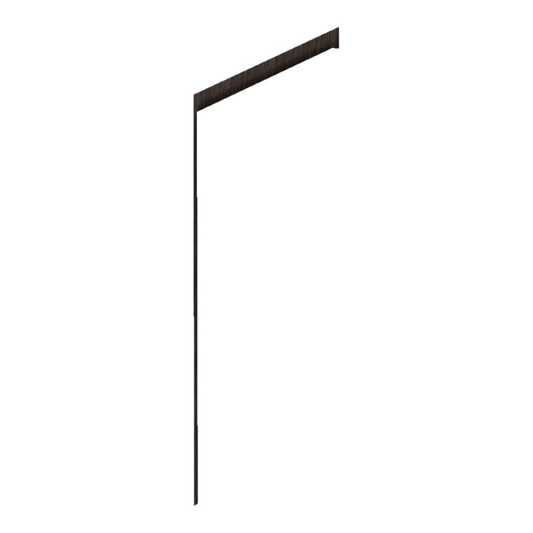 Duravit L-Cube – Κολόνα Μπάνιου – 700 mm, μεσαία, 2 πόρτες, 700 x 243 x 800 mm – Brushed dark oak Matt, Real wood veneer (LC116707272)