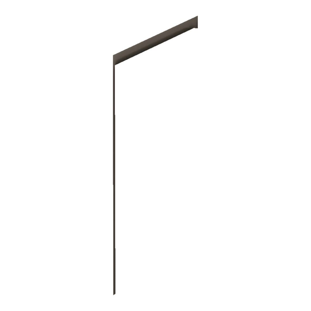 Duravit L-Cube – Κολόνα Μπάνιου – 700 mm, μεσαία, 2 πόρτες, 700 x 243 x 800 mm – Flannel Grey High Gloss, Lacquer (LC116708989)