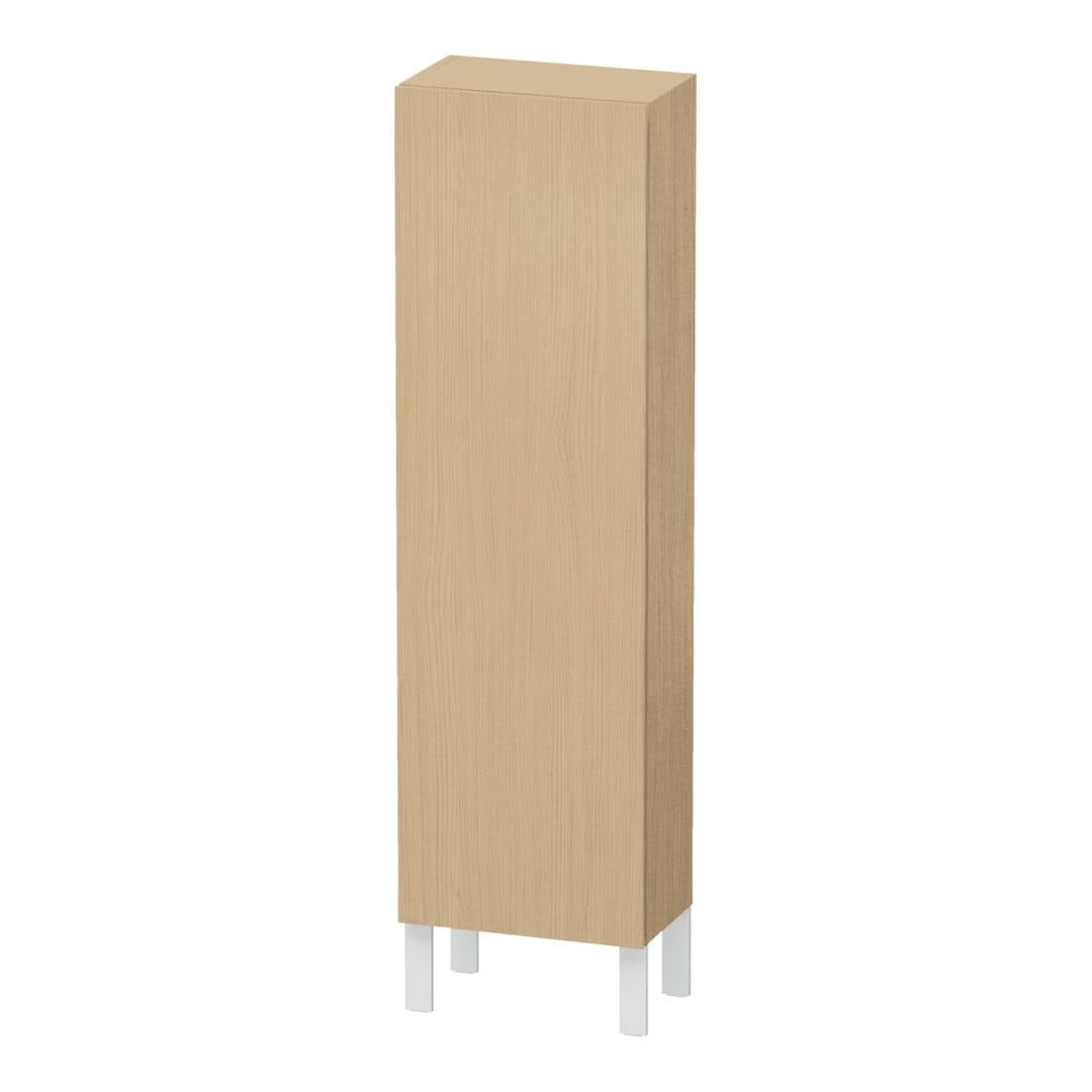 Duravit L-Cube – Κολόνα Μπάνιου – 400 mm, μεσαία, 1 πόρτα, δεξιά – Natural oak, Decor (LC1168R3030)