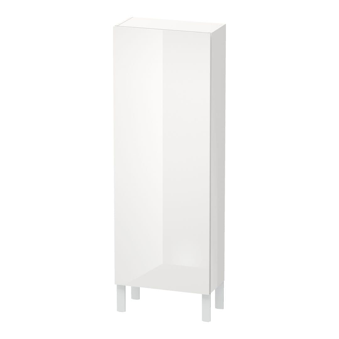 Duravit L-Cube – Κολόνα Μπάνιου – 500 mm, μεσαία, 1 πόρτα, δεξιά – White High Gloss, Decor (LC1169R2222)
