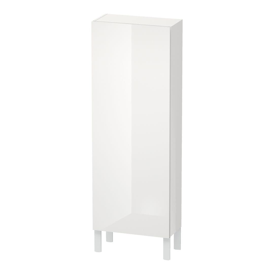 Duravit L-Cube – Κολόνα Μπάνιου – 500 mm, μεσαία, 1 πόρτα, δεξιά – White High Gloss, Lacquer (LC1169R8585)
