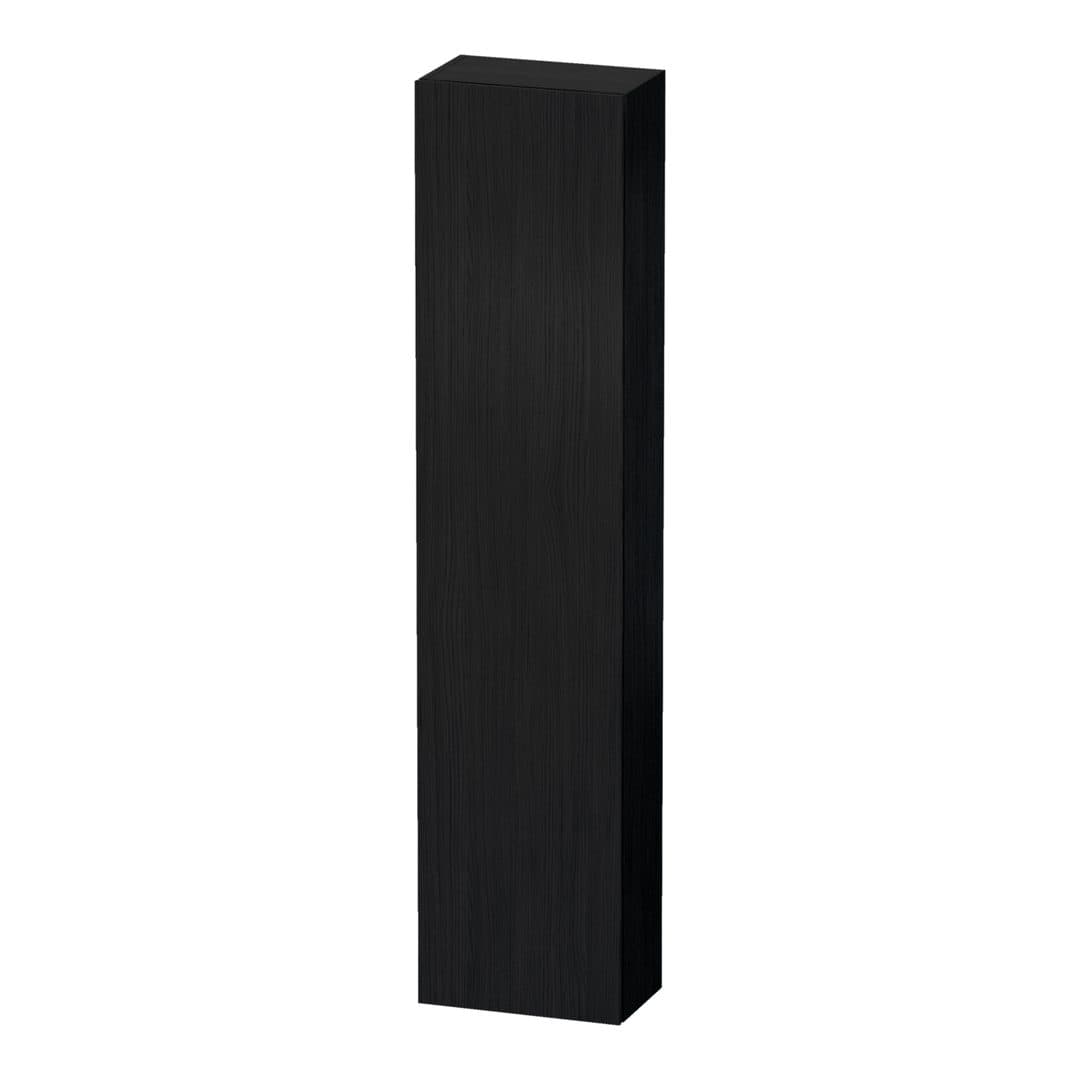 Duravit L-Cube – Κολόνα Μπάνιου – 400 mm, 1 πόρτα, δεξιά, 400 x 243 x 1760 mm – Black oak Matt, Decor (LC1170R1616)