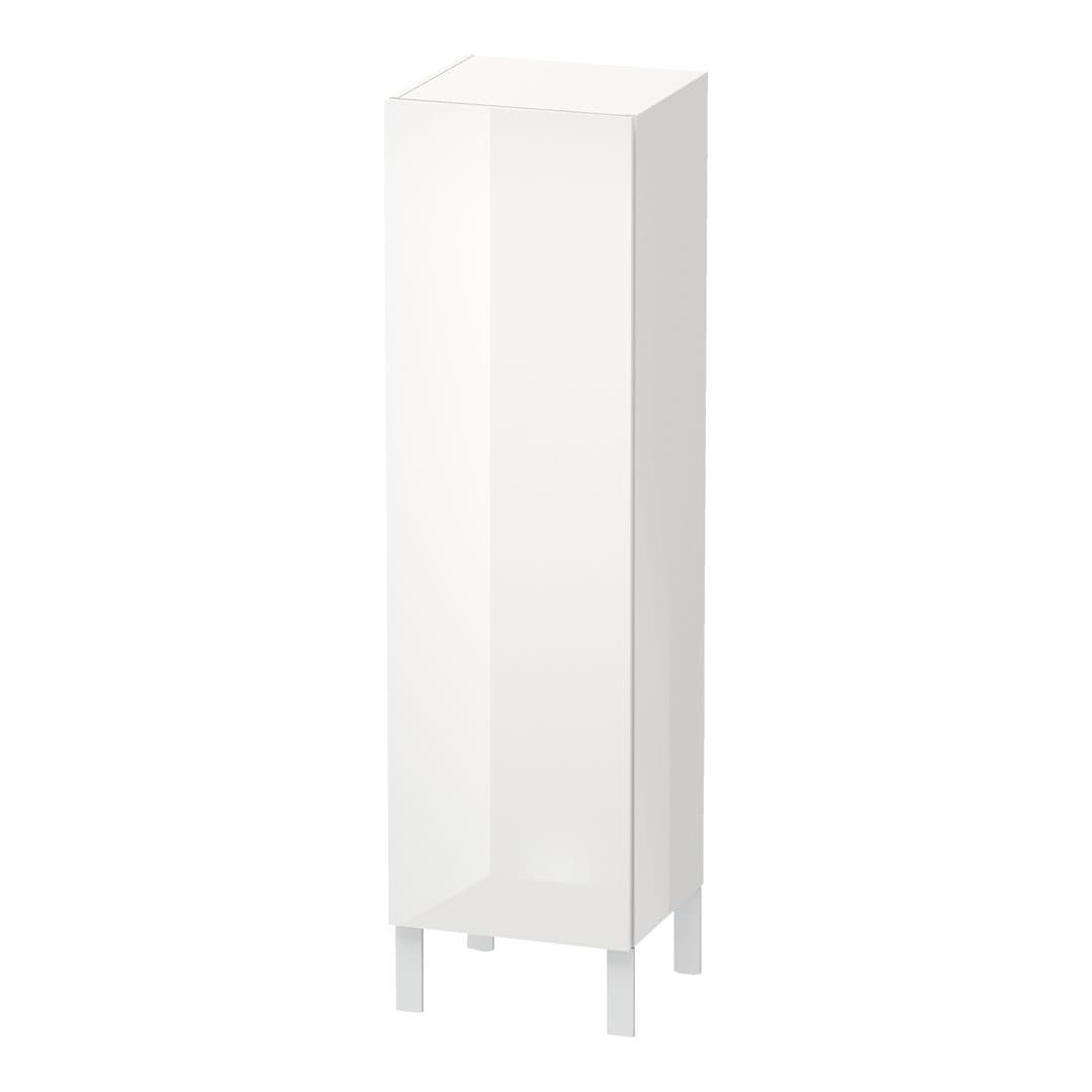 Duravit L-Cube – Κολόνα Μπάνιου – 400 mm, μεσαία, 1 πόρτα, δεξιά, 400 x 363 x 1320 mm – White High Gloss, Decor (LC1178R2222)