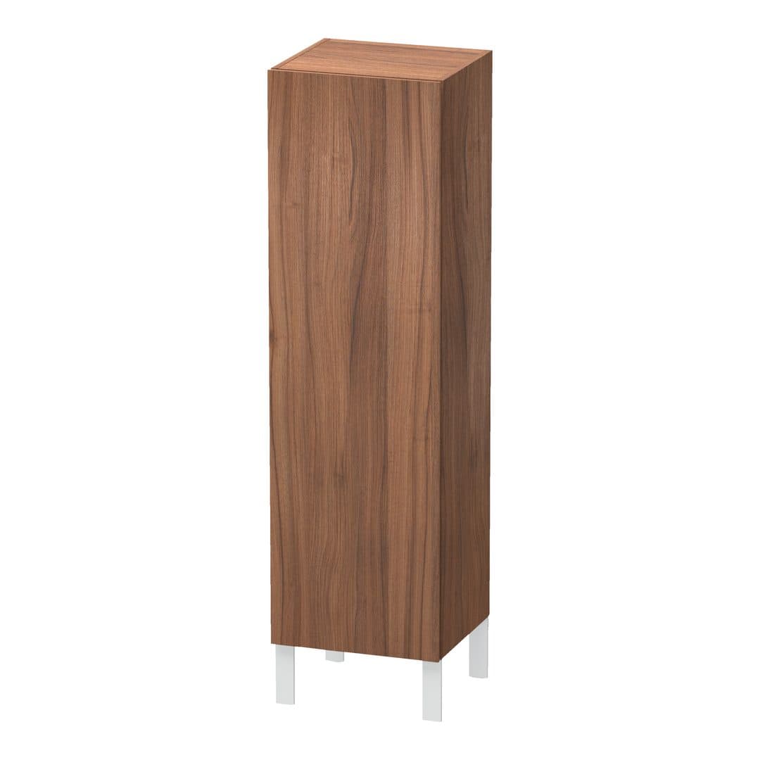 Duravit L-Cube – Κολόνα Μπάνιου – 400 mm, μεσαία, 1 πόρτα, δεξιά, 400 x 363 x 1320 mm – Walnut Matt, Decor (LC1178R7979)