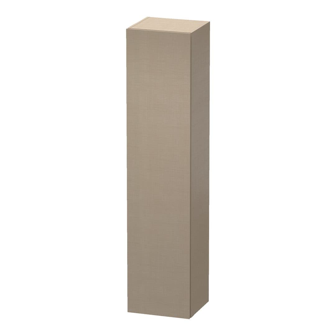 Duravit L-Cube – Κολόνα Μπάνιου – 400 mm, 1 πόρτα, αριστερή, 400 x 363 x 1760 mm – Linen Matt, Decor (LC1180L7575)