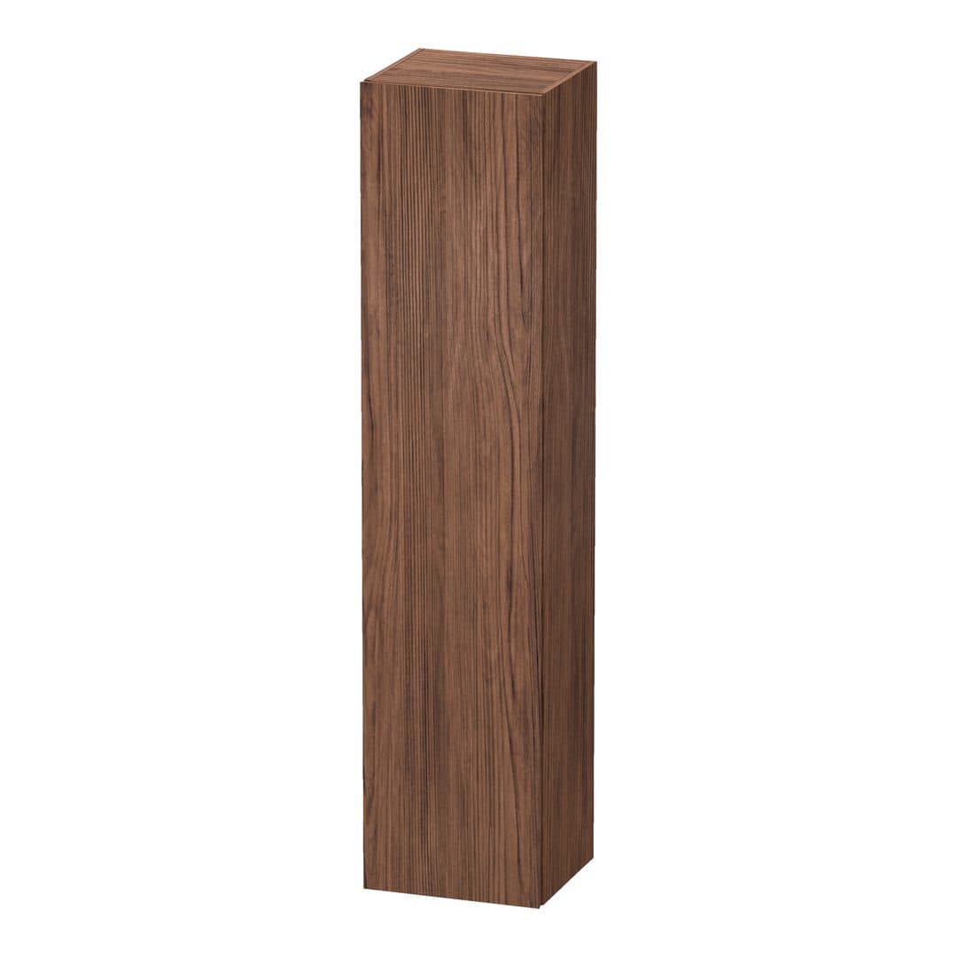 Duravit L-Cube – Κολόνα Μπάνιου – 400 mm, 1 πόρτα, δεξιά, 400 x 363 x 1760 mm – Walnut dark Matt, Decor (LC1180R2121)