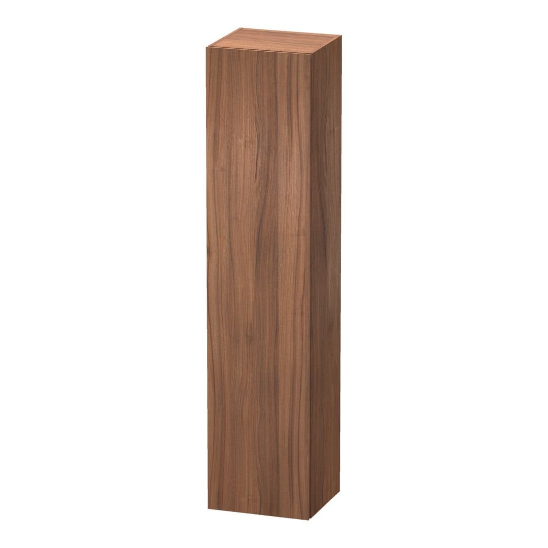 Duravit L-Cube – Κολόνα Μπάνιου – 400 mm, 1 πόρτα, δεξιά, 400 x 363 x 1760 mm – Walnut Matt, Decor (LC1180R7979)