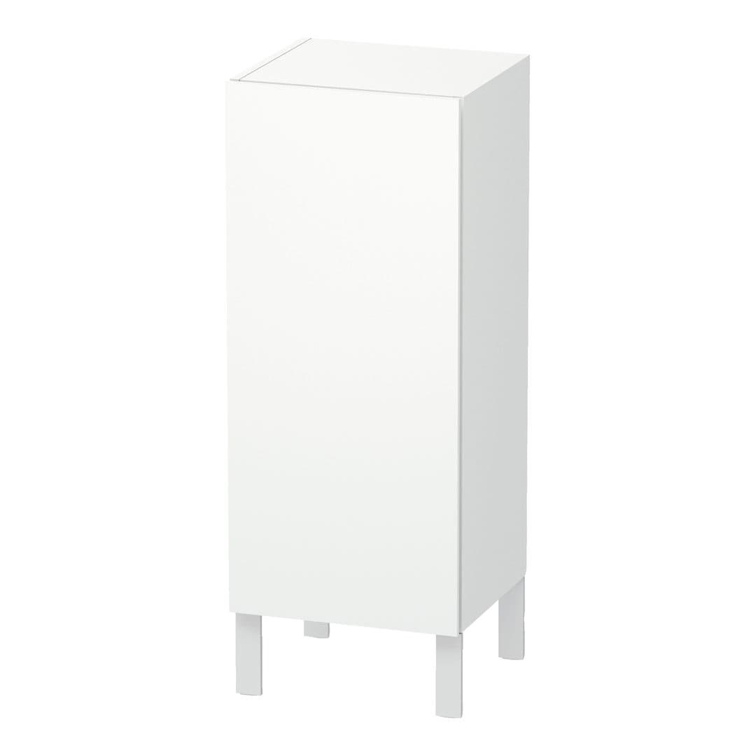 Duravit L-Cube – Κολόνα Μπάνιου – 250 mm, μεσαία, 1 πόρτα, αριστερή – White Matt, Decor (LC1189L1818)