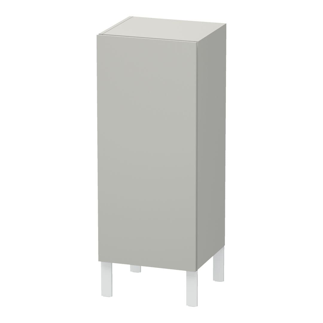 Duravit L-Cube – Κολόνα Μπάνιου – 250 mm, μεσαία, 1 πόρτα, δεξιά – Concrete grey Matt, Decor (LC1189R0707)