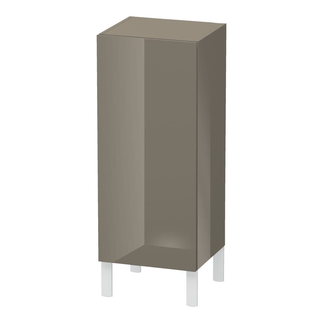Duravit L-Cube – Κολόνα Μπάνιου – 250 mm, μεσαία, 1 πόρτα, δεξιά – Flannel Grey High Gloss, Lacquer (LC1189R8989)