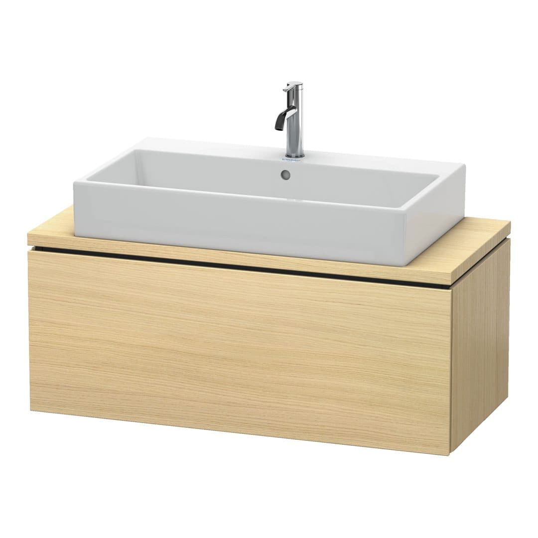 Duravit L-Cube – Έπιπλο Νιπτήρα – 1020 mm, για κονσόλα, 1 συρτάρι, νιπτήρας κέντρο, Compact – Mediterranean oak Matt, Real wood veneer (LC580407171)