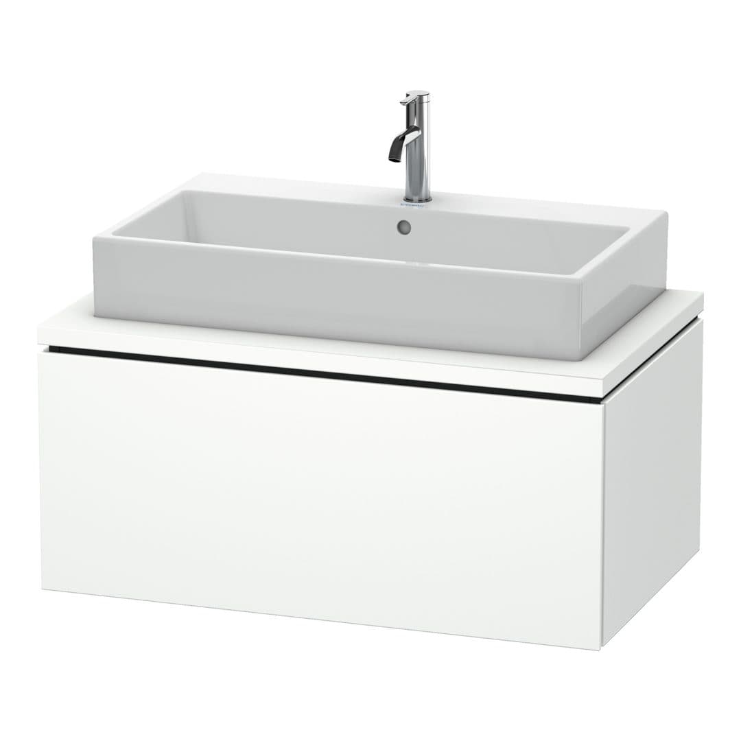 Duravit L-Cube – Έπιπλο Νιπτήρα – 920 mm, για κονσόλα, 1 συρτάρι, νιπτήρας κέντρο – White Matt, Decor (LC581301818)