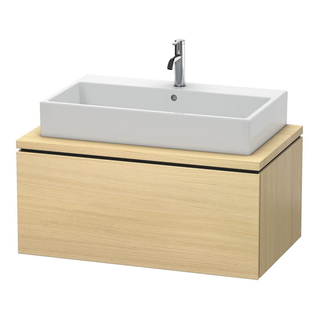 Duravit L-Cube – Έπιπλο Νιπτήρα – 920 mm, για κονσόλα, 1 συρτάρι, νιπτήρας κέντρο – Mediterranean oak Matt, Real wood veneer (LC581307171)