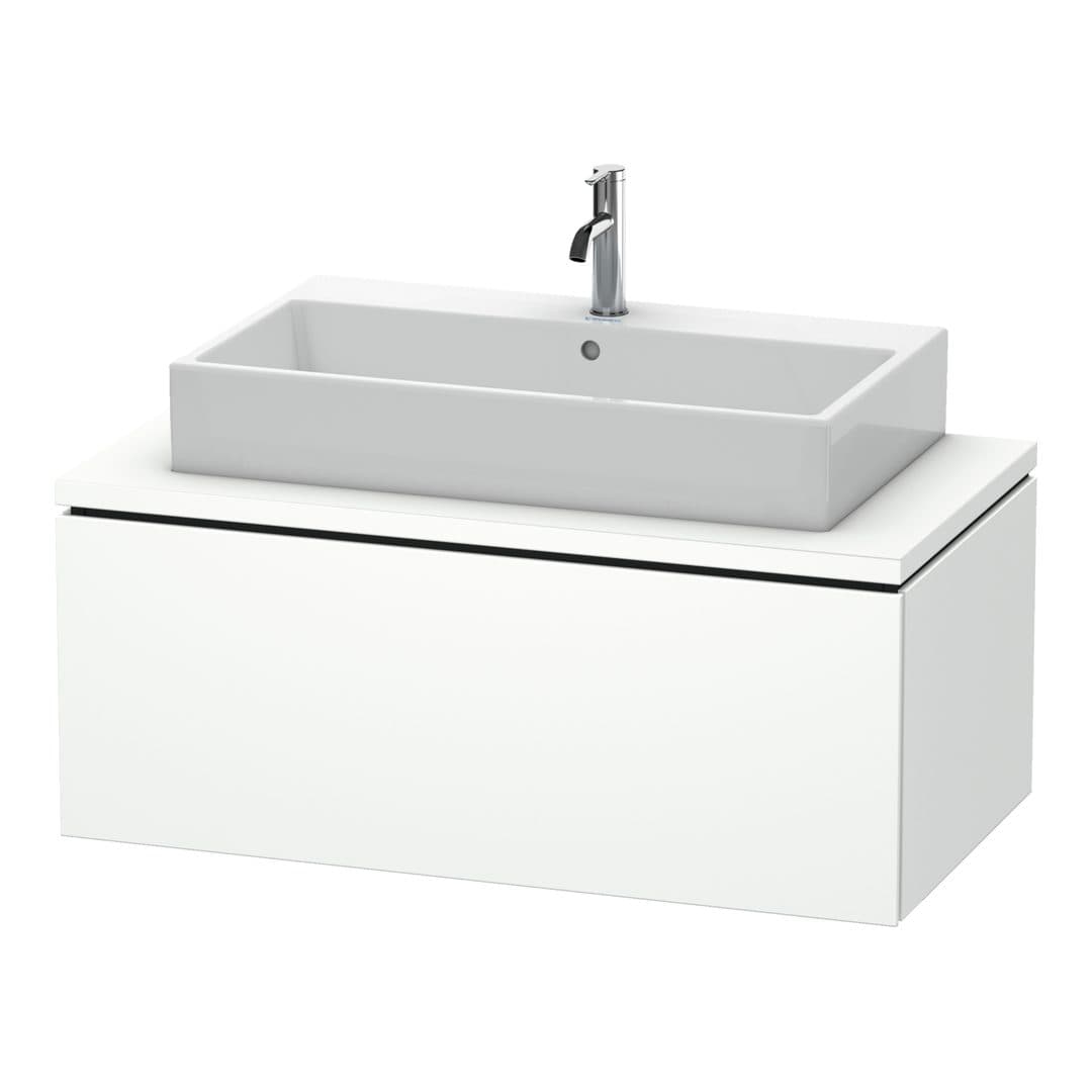 Duravit L-Cube – Έπιπλο Νιπτήρα – 1020 mm, για κονσόλα, 1 συρτάρι, νιπτήρας κέντρο – White Matt, Decor (LC581401818)