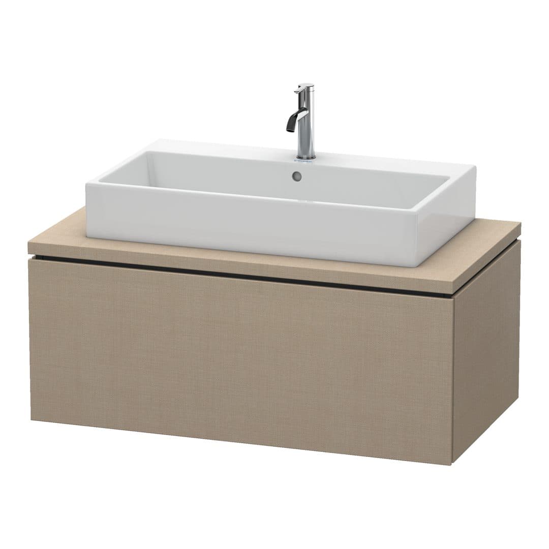 Duravit L-Cube – Έπιπλο Νιπτήρα – 1020 mm, για κονσόλα, 1 συρτάρι, νιπτήρας κέντρο – Linen Matt, Decor (LC581407575)
