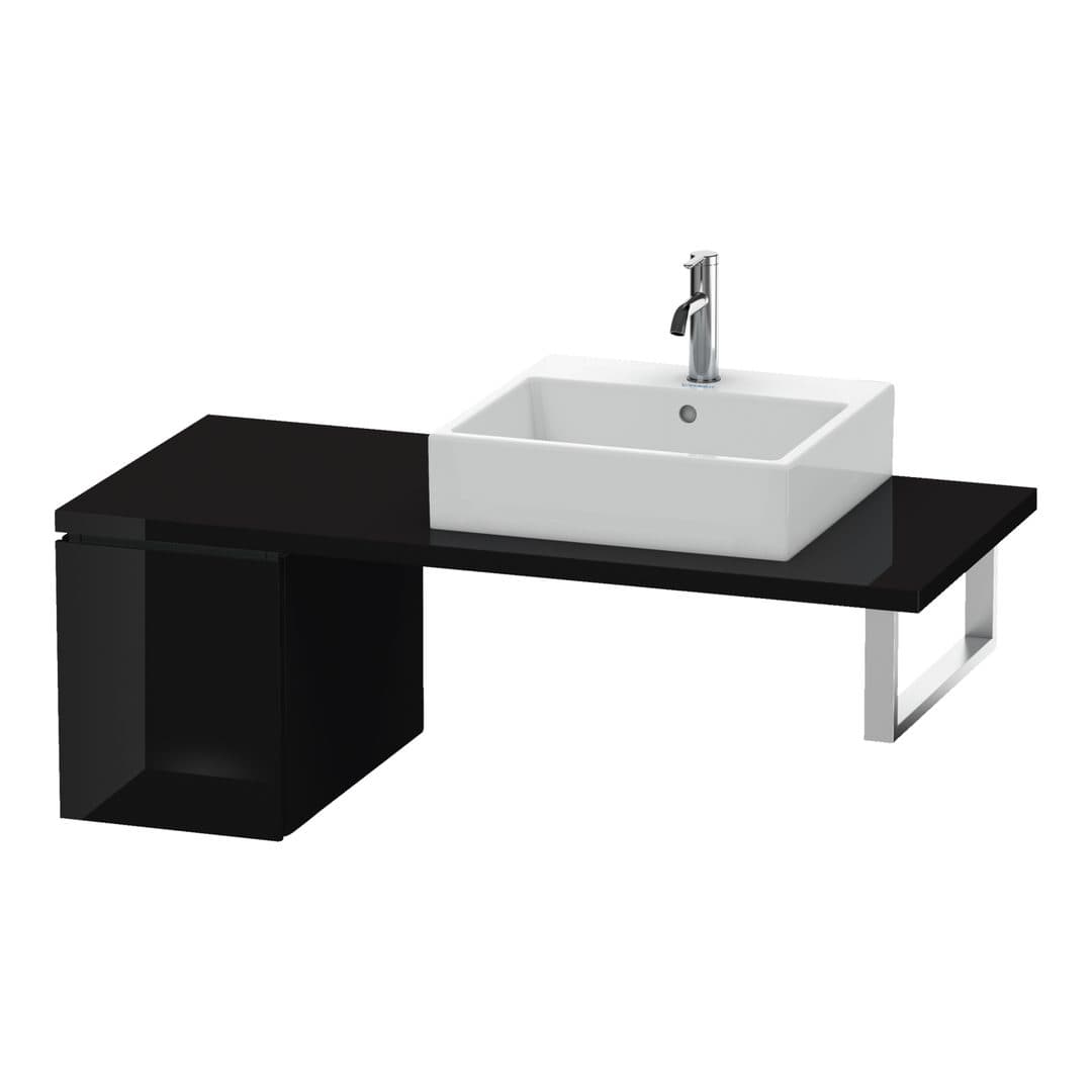 Duravit L-Cube – Ντουλάπι Μπάνιου – 320 mm, για κονσόλα, μοντέλο LC5830 – Black High Gloss, Lacquer (LC583004040)