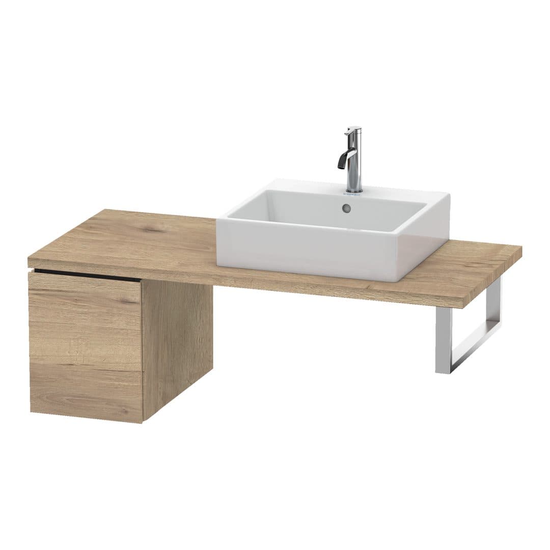 Duravit L-Cube – Ντουλάπι Μπάνιου – 320 mm, για κονσόλα, μοντέλο LC5830 – Marbled Oak Matt, Decor (LC583005555)