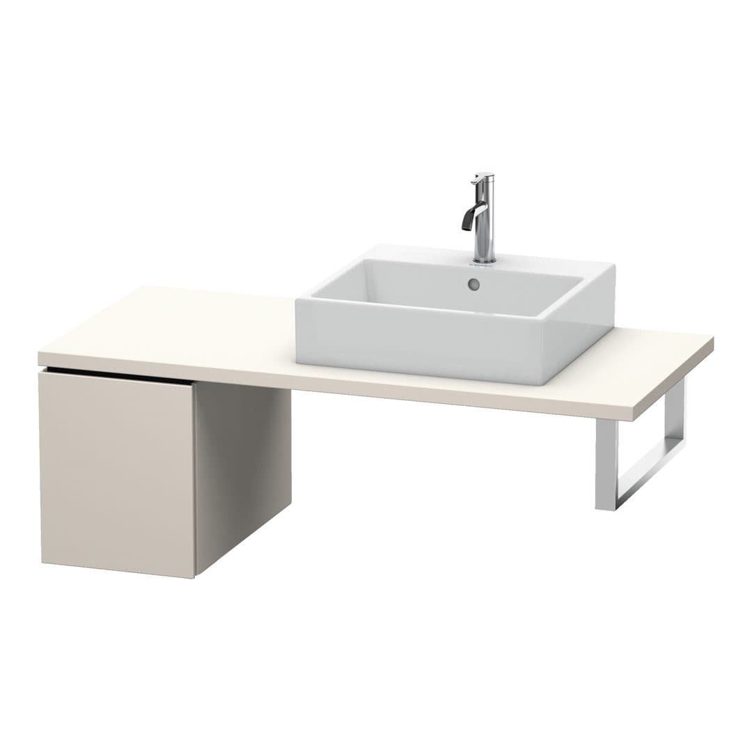 Duravit L-Cube – Ντουλάπι Μπάνιου – 320 mm, για κονσόλα, μοντέλο LC5830 – Taupe Super Matt, Decor (LC583008383)