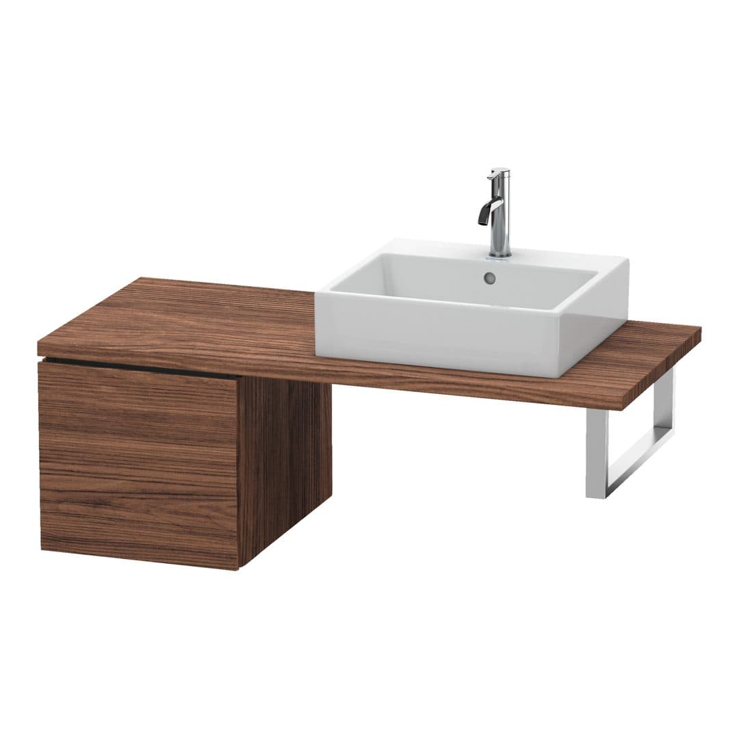 Duravit L-Cube – Ντουλάπι Μπάνιου – 420 mm, για κονσόλα, μοντέλο LC5831 – Walnut dark Matt, Decor (LC583102121)